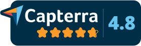 Capterra 4.8 out of 5