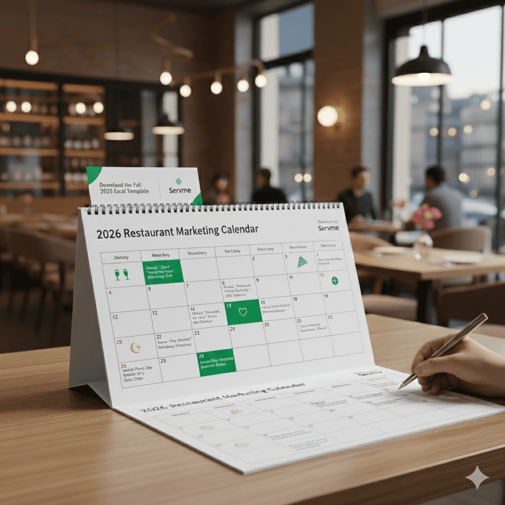 The Ultimate Restaurant Marketing Calendar for 2026 [Template]