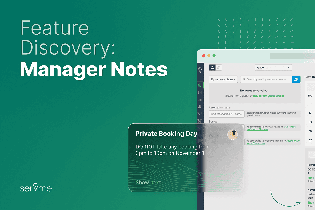 New Feature: Ensure Smooth Restaurant Operations with Servme’s Manager’s Notes